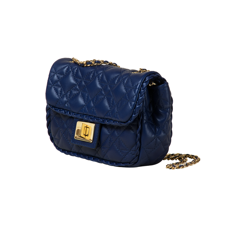 BORSA MINI IN PELLE TRAPUNTATA