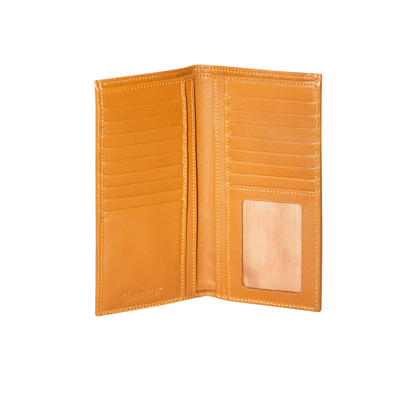 PORTA CARTE IN PELLE INTRECCIATA