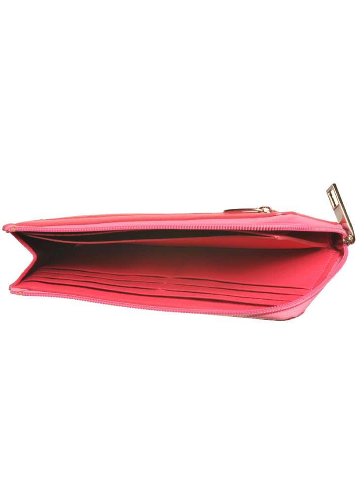 PORTA FOGLIO DONNA ZIP AROUND IN PELLE